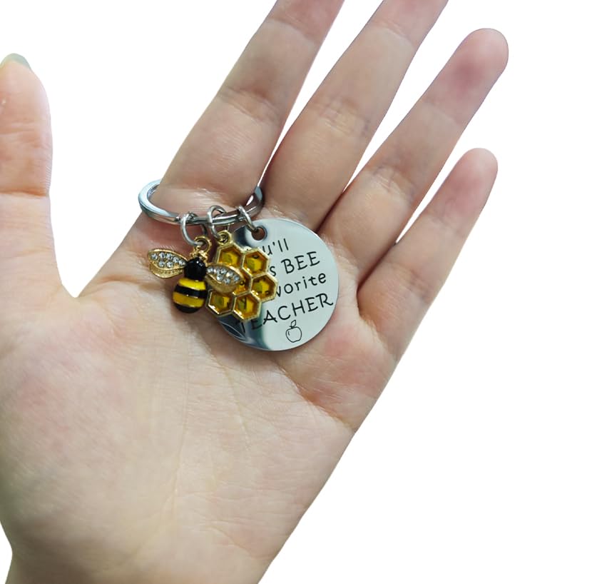 ChillOutPal Teacher Appreciation Gifts - Teacher Keychain Set Perfect Christmas and Valentines Day Gifts for Teachers - Image 4