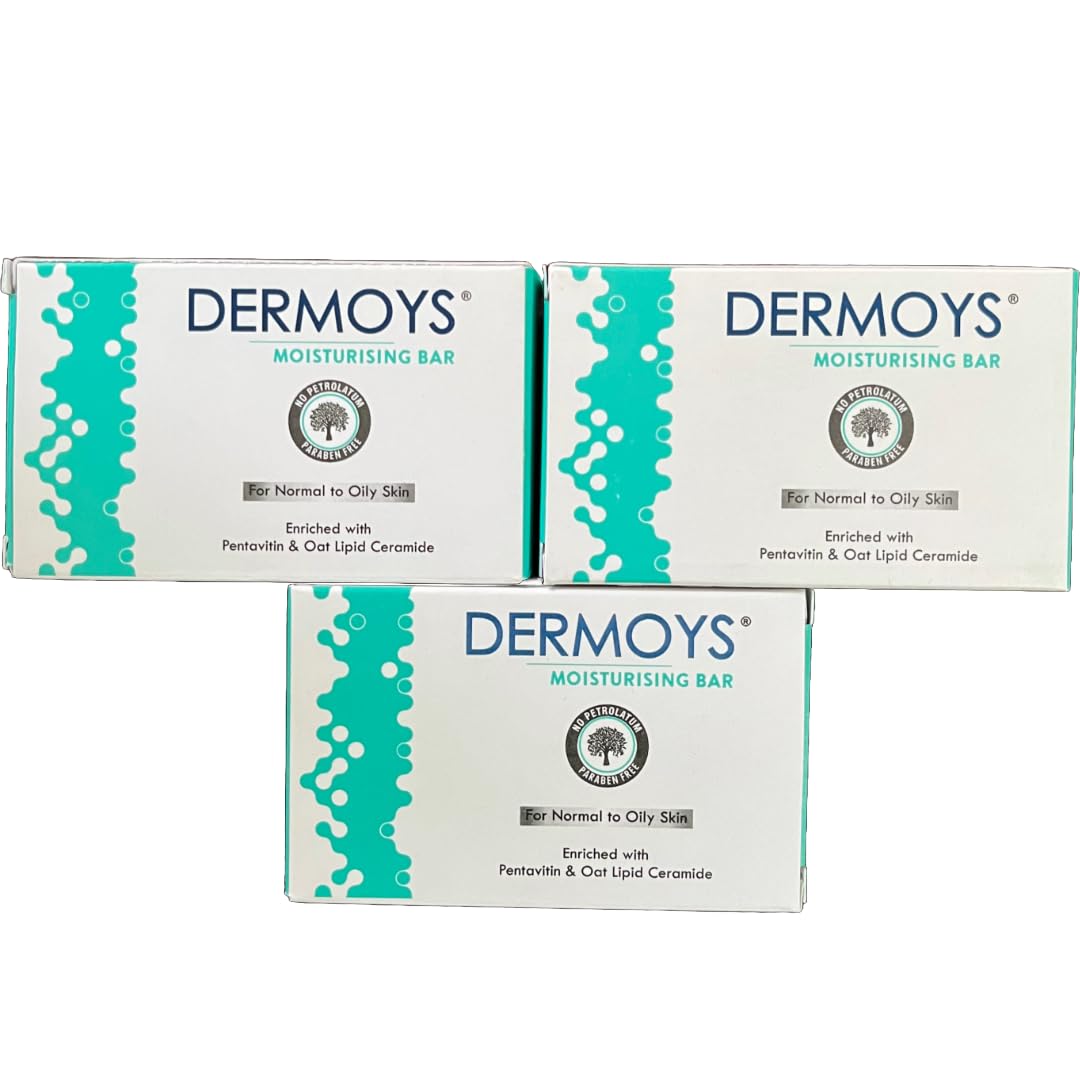 Dermoys Moisturizing Bar 100g (Pack of 3)-image-7