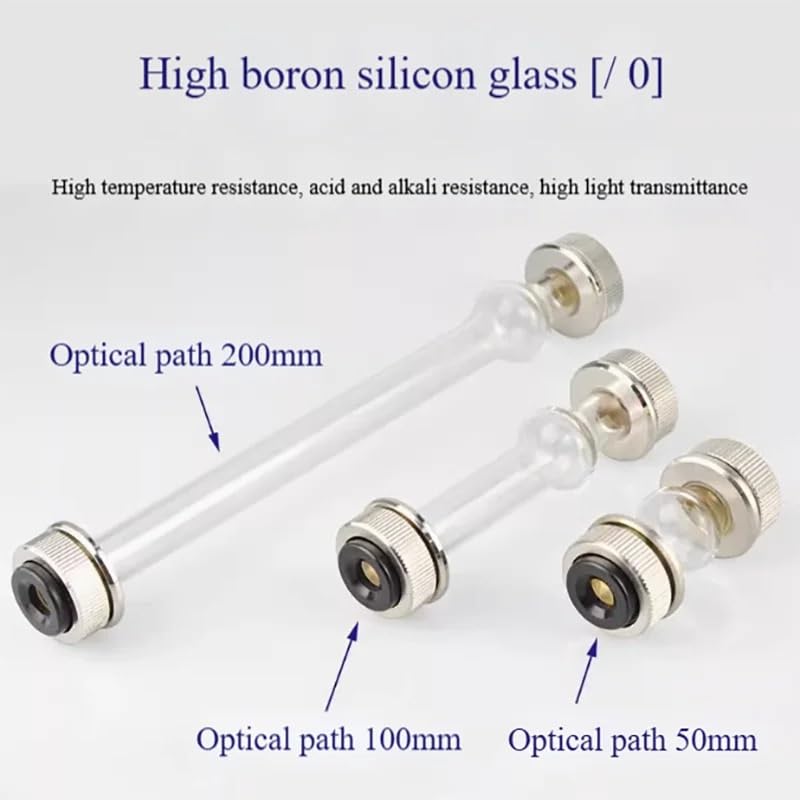 Beständiger optischer Tubus-Aktuator im Reagenzglas – Säure- und laugenbeständiger Trichter – Größen: 50/100/200 mm(Foaming 100mm)