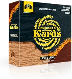 Dungeons Of Kards: Deserto & Fogo Jogo de Tabuleiro Copag