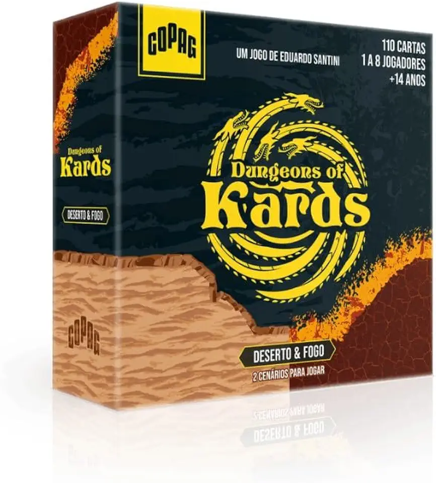 Dungeons Of Kards: Deserto & Fogo Jogo de Tabuleiro Copag