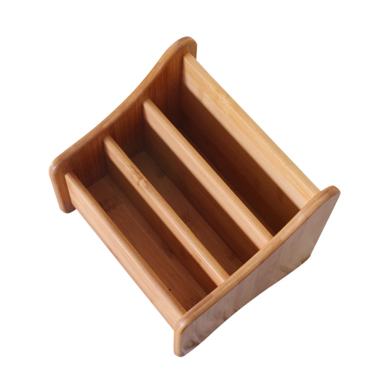 Boîte de rangement de bureau à 3 compartiments pour le télétravail