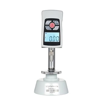 Grain Hardness Tester Meter Mini Grain Durometer for Seed Fodder Paddy Rice Cereal Load Value 20KG 196N Load Value 0.01kg 0.1N Wide Measuring Range