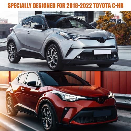 Image of 6 Layers Waterproof Car Covers Replace for 2018-2026 Toyota C-HR | All Weather Car Cover with Cotton Liner, Zipper Door, Windproof Bands for Snow Rain Dust Protection