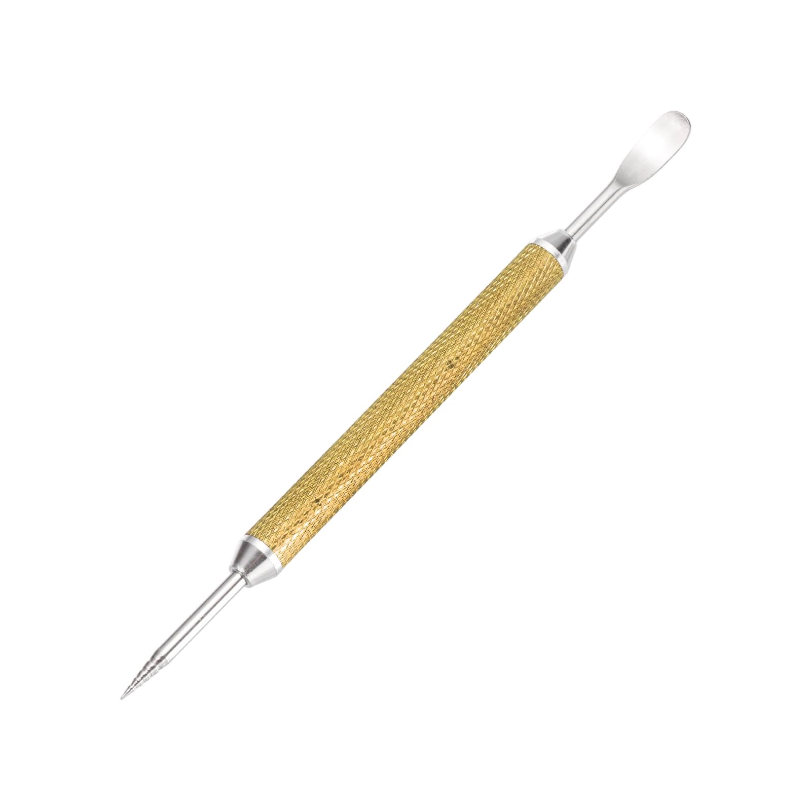 sourcing map Latte Art Pen, Stainless Steel Dual-Ended Coffee Art Tools Latte Pen Baristas Tools Accessories for Espresso Designs Home Cafe Coffee Enthusiasts, Gold
