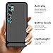 MISIDE Compatible with Xiaomi Mi Note 10 Case,Slim Fit Carbon Fiber Design Flexible Soft TPU Case [Shock-Proof][Scratch Resistant] Protective Back Cover for Xiaomi Mi Note 10 (Black)