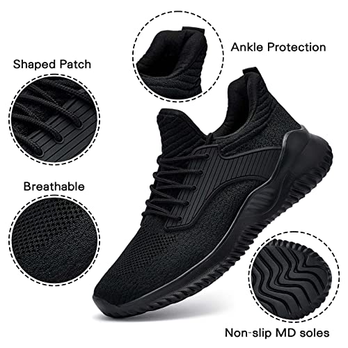 Walking Shoes for Men Sneakers - Memory Foam Tennis Running Shoes for Athletic Workout Gym Jogging Sports Lightweight Breathable Casual Sneakers3