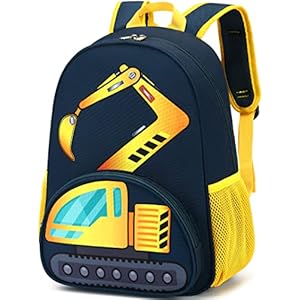 BTOOP Toddler Backpack Boys Cute Kids School Backpack Preschool Kindergarten Bookbags Nursery Daycare Toddler Bags