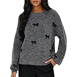 Onlbrunhilda Life Ls Bow O-Neck KNT