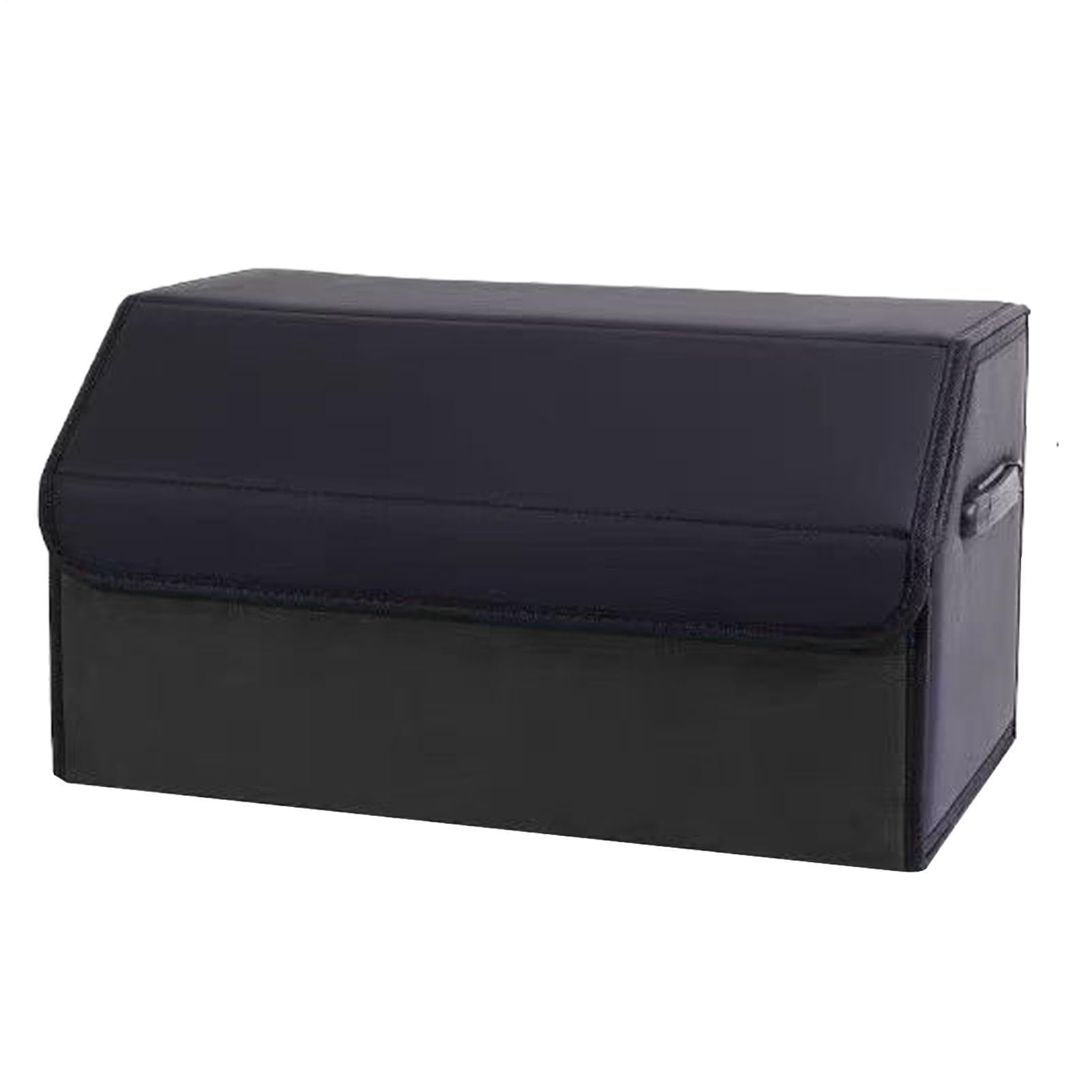 Generico Organizer per bagagliaio auto Scatola in pelle PU | Organizer Bagagliaio SUV Pieghevole Con Chiusura Magnetica Viaggi, Carico, Spesa, Attrezzi, Interni, Esterni, Campeggio