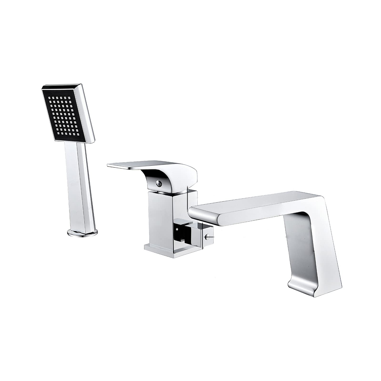 Robinet de baignoire cascade mitigeur eau chaude froide cuivre