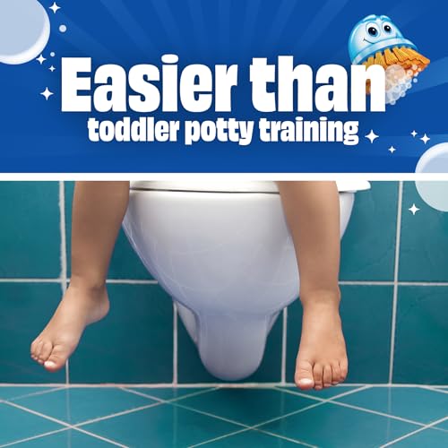 Image of Scrubbing Bubbles Easy Clean Foaming Toilet Bowl Cleaner, Easy Drop In Powder Pouches, 100g (2 Pouches)