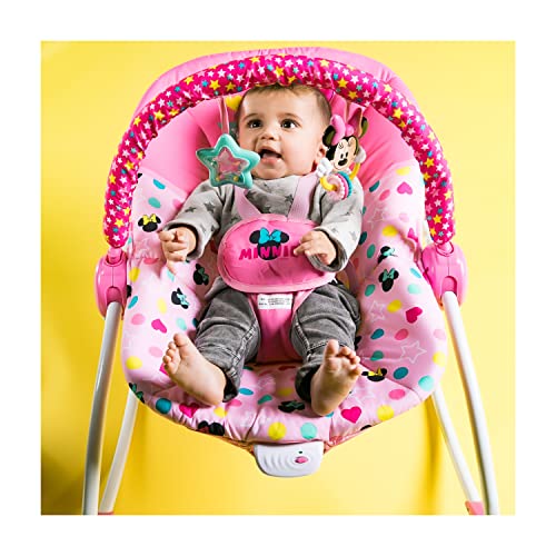image for Bright Starts Disney Baby Infant to Toddler Rocker with Soothing Vibra