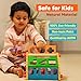 Shumee Handmade 4-in-1 Shape Sorter Toy For Kids-1+Years | Learn Alphabets, Time,...
