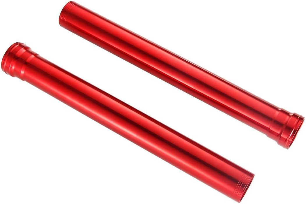 LANBAO Front Outer Fork Tubes Fork Pipes For BMW HP4 2011-2014 R nineT 1200 2015 S1000R 2013-2016 S1000RR 2008-2018 490mm Red Shock Pipes