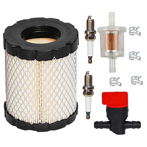 HIFROM Replacement 798897 794935 Air Cleaner Cartridge Filter with Fuel Filter Spark Plug Shut Off Valve Tune Up Kit Replacement for 44M977 44P977 44Q977 49L977 44P000 49L000 -  HI4915