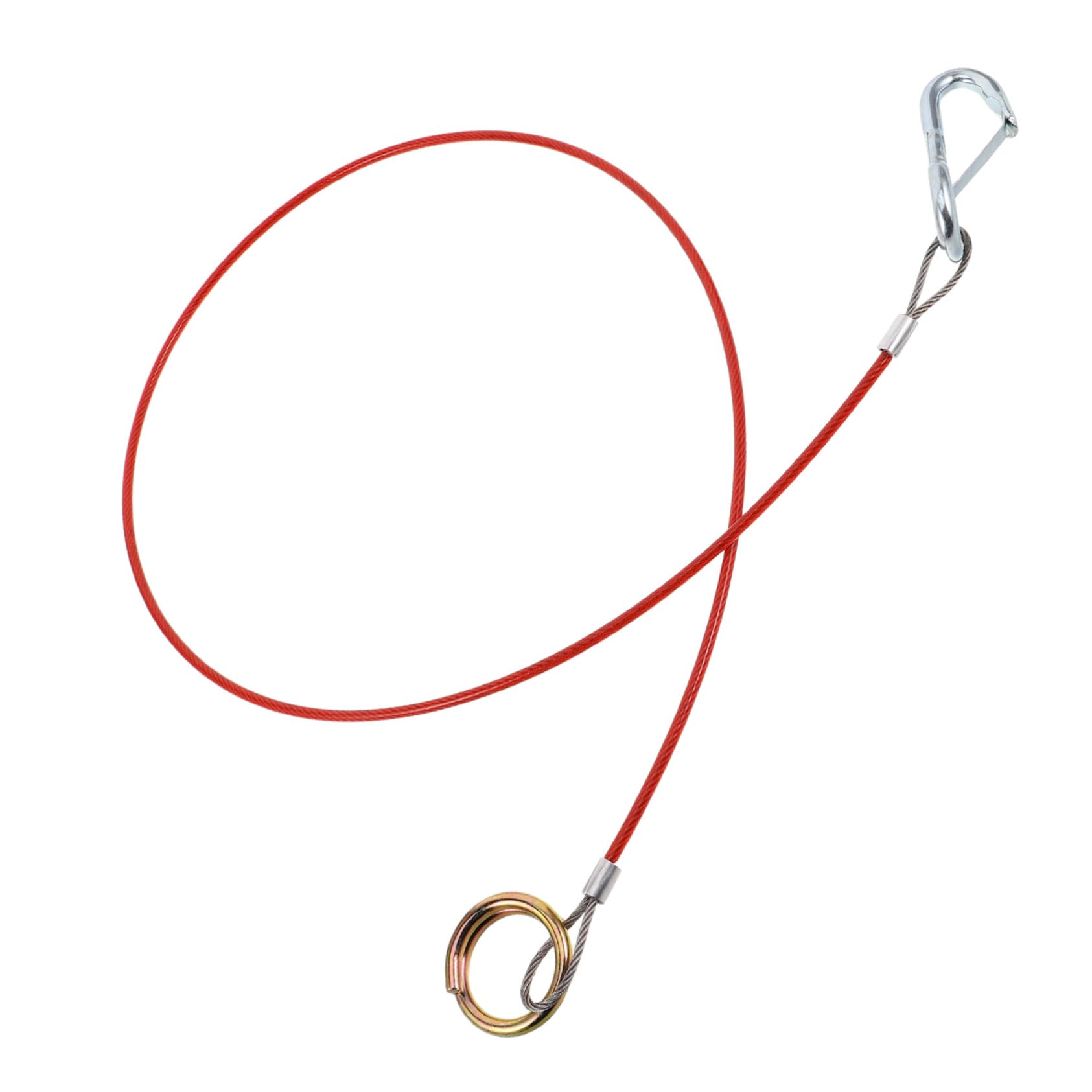 Alipis Stainless Steel Heavy Duty Tow Rope Breakaway Cable for Cars Trailer Safety Equipment Reliable Strength Safe Towing Experience