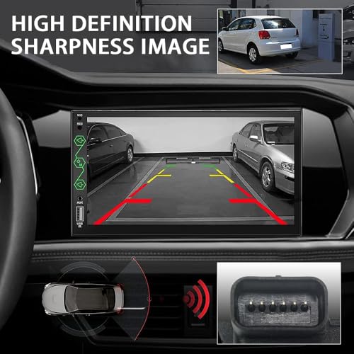 Image of Backup Camera for Car: Compatible with Ford Explorer 2011 2012 2013 2014 2015, Wide View Angle, HD 1080P, Night Vision & Parking Assist Camera, Replacement No. BB5Z-19G490-A EB5Z-19G490-A