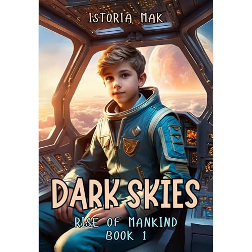 Dark Skies Audiolibro Por Istoria MAK arte de portada