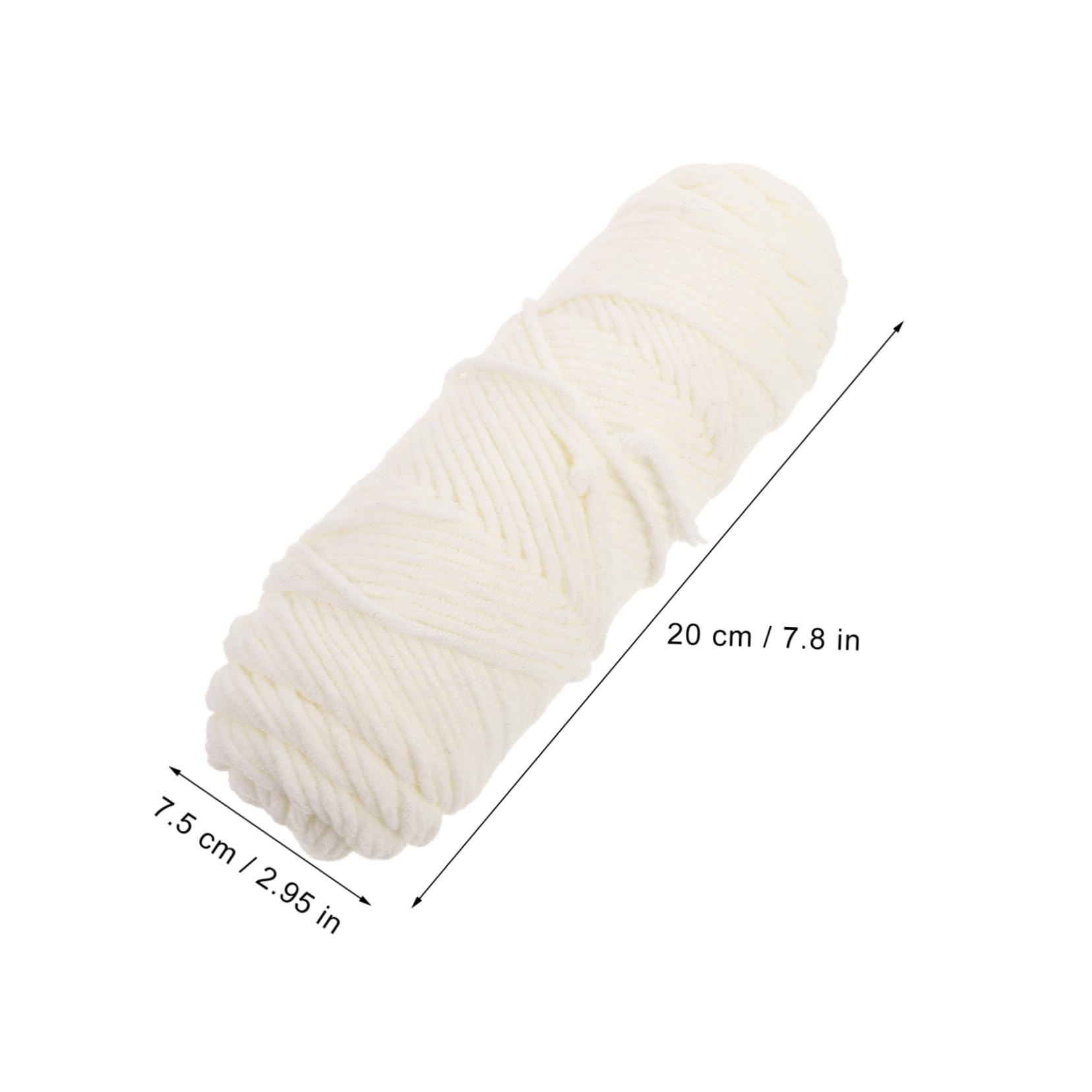 7rotoli Filo Di Cotone Morbido Cotton Per Uncinetto e Maglieria Accessori Per Adulti Per Creazioni Amigurumi e Progetti Fai Da Te