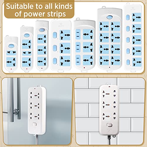 Yinkin 6 Piezas Soportes Adhesivos para Multitomas miniatura 3