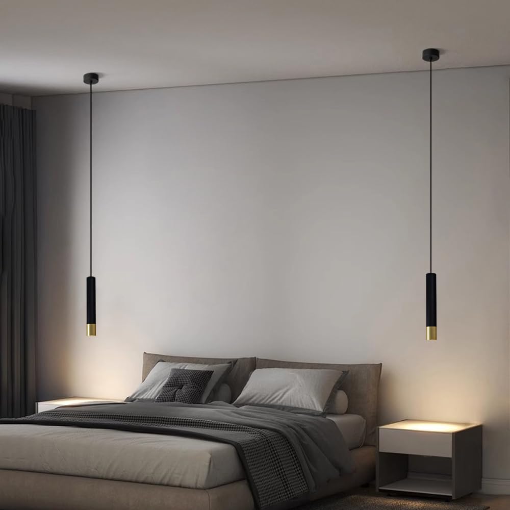 Lampada a sospensione nera oro,lampada a sospensione industriale a fiamma singola, paralume in metallo durevole, lampada moderna in legno per camera da letto, tavolo da notte, caffè, cucina