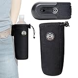 Spider Holster - SpiderMonkey Water Bottle Holder - Self Locking Belt Accessory Clip with Neoprene Drink Holster!