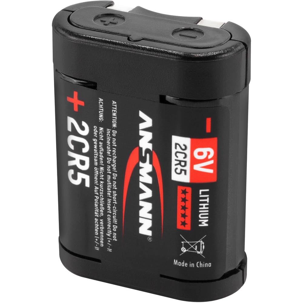 Amazon.co.jp: Ansmann 2CR5 6V リチウム電池 [1パック] 2CR5/DL245