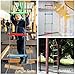 DSDecor Climbing Rope Ladder for Kids 6.6Ft Hanging Rope Climbing Ladder Swing Ninjaline Ladder for Tree Indoor Outdoor Playground
