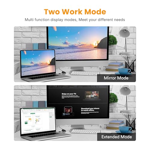 Image of Techie DisplayPort (DP) to VGA Converter | Full HD 1080p 60Hz | Plug & Play DP to VGA Cable for Laptop, PC, Projector & Monitor | Compact, Durable ABS Design - Black