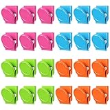 VNDUEEY 24 Pcs Magnetic Clips, Fridge Magnets Refrigerator Magnet, Whiteboard Magnets, Magnet Clips Heavy Duty, Metal Clip Magnets for Classroom, Home, Photo Displays, Locker