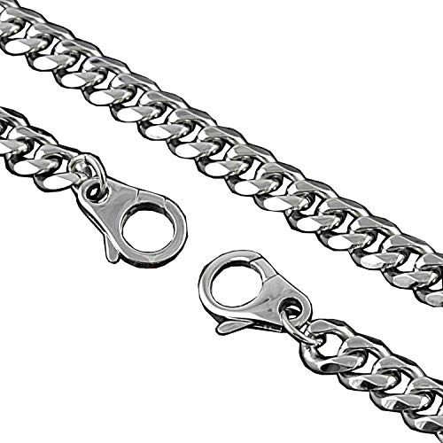 14" ~ 36" 316L Stainless Steel Mens Biker Rocker Punk Wallet Chain Silver Color 14MM3