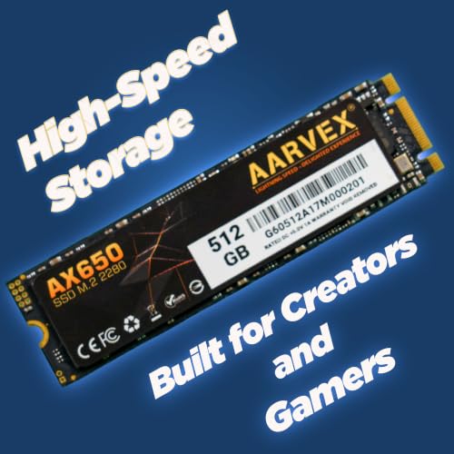 Image of AX650 512GB M.2 2280 Internal Solid State Drive, High-Speed 3D NAND Flash, Up to 550MB /s Read, Fast Boot & Reliable Storage Upgrade for Laptop, Desktop PC & Mini PC