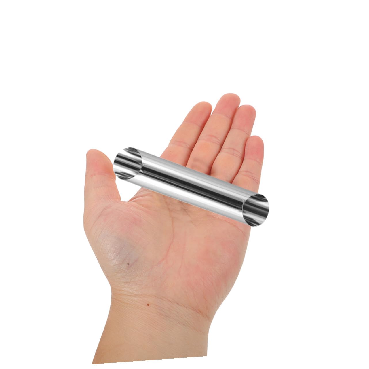 Molde Danés de Pan en Espiral 35 Piezas de Acero Inoxidable | Estructura Hueca de Doble Dirección, Color Plata, Uso en Hornos y Cocinas Profesionales
