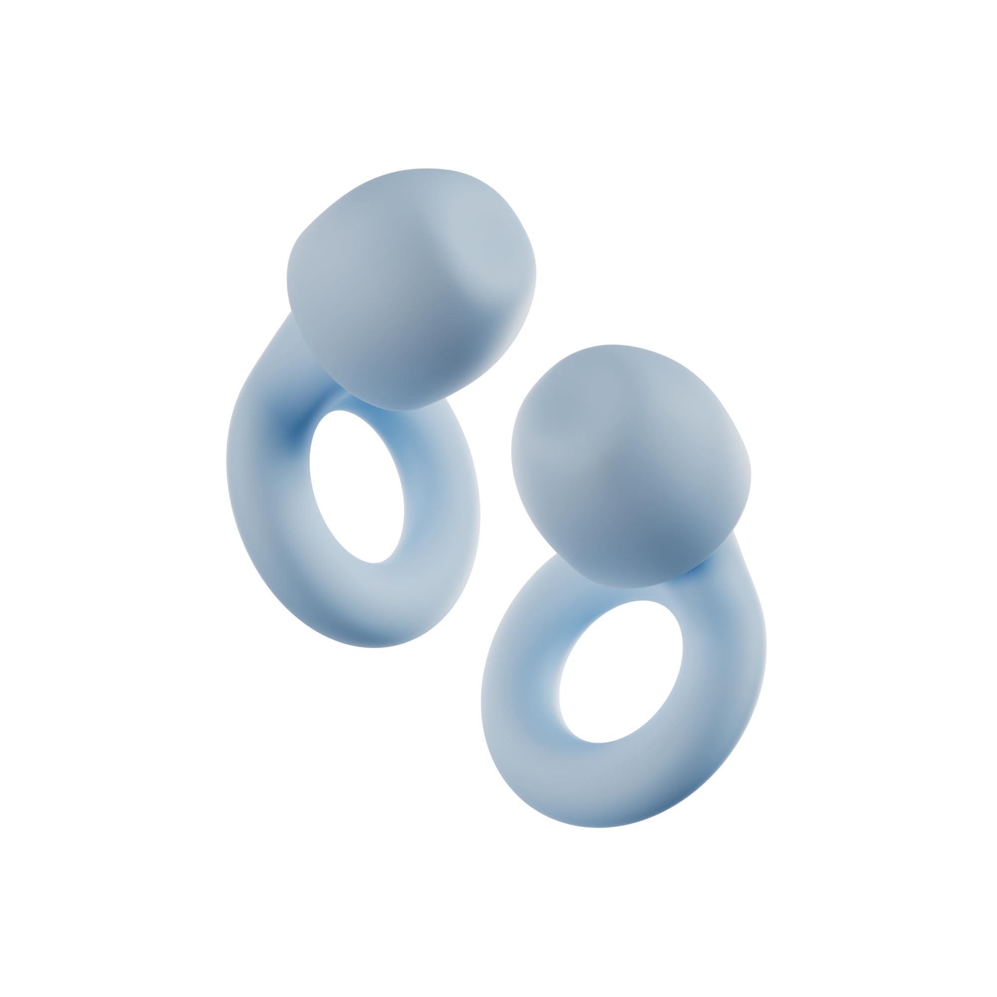 LoopQuiet 2 Earplugs – Ultra-Comfy Reusable Noise-Reducing Earplugs for Sleep, Deep Focus, Travel, Noise Sensitivity | Flexible Hearing Protection | Customizable Fit | 24dB (SNR) Noise Reduction