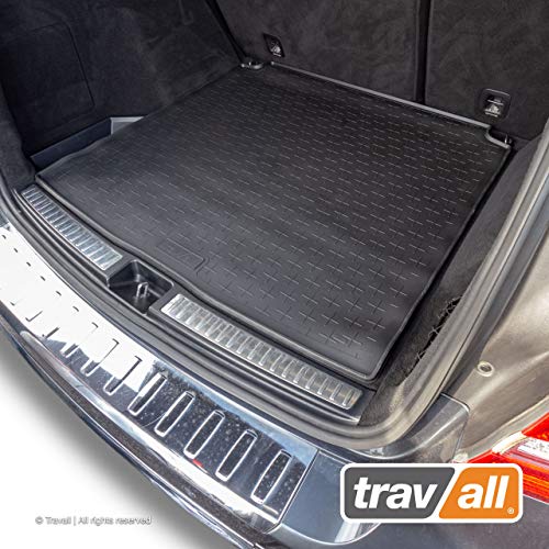 Travall Liner Compatible With Mercedes-Benz Gle And Gle 63 S Amg (2015-2019) And M-Class (2011-2015) Tbm1117 - All-Weather Black Rubber Trunk Mat Liner #TOP1