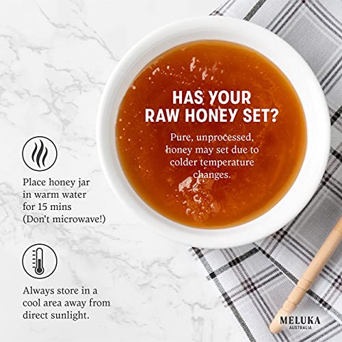 Meluka Australia Premium Raw Honey, 100% Pure, Unpasteurized, And Unfiltered Australian Honey #TOP5