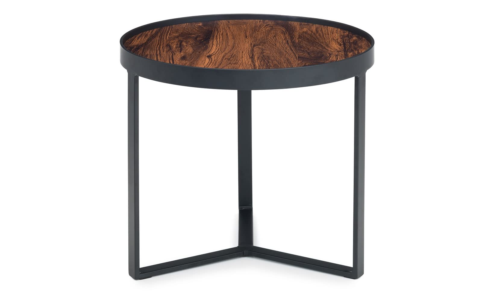 Julian Bowen Loft Lamp Table, Walnut