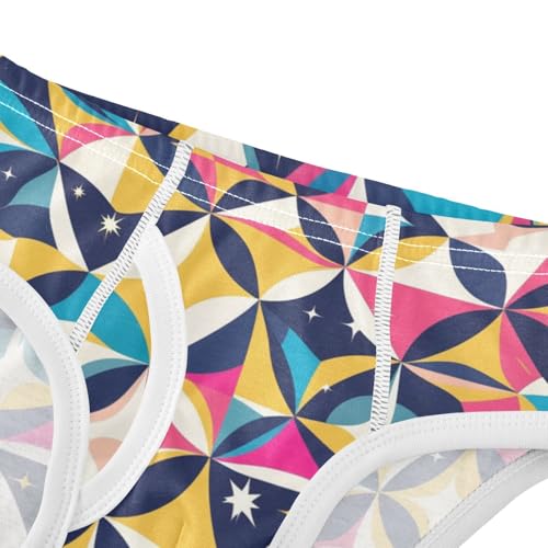 KLL Yellow Star Toddler Boys Soft Nighttime Underwear Breathable Children Undies4