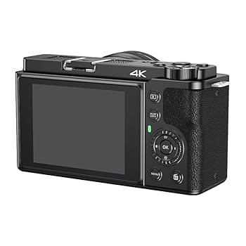 Amazon | Shulala ミラーレス カメラ W6-BS 光学12倍ズーム 4K