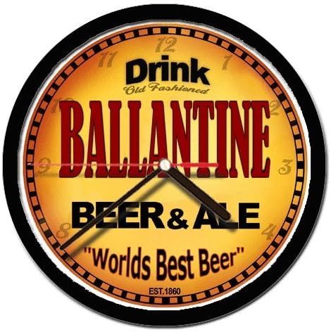BALLANTINE beer and ale wall clock