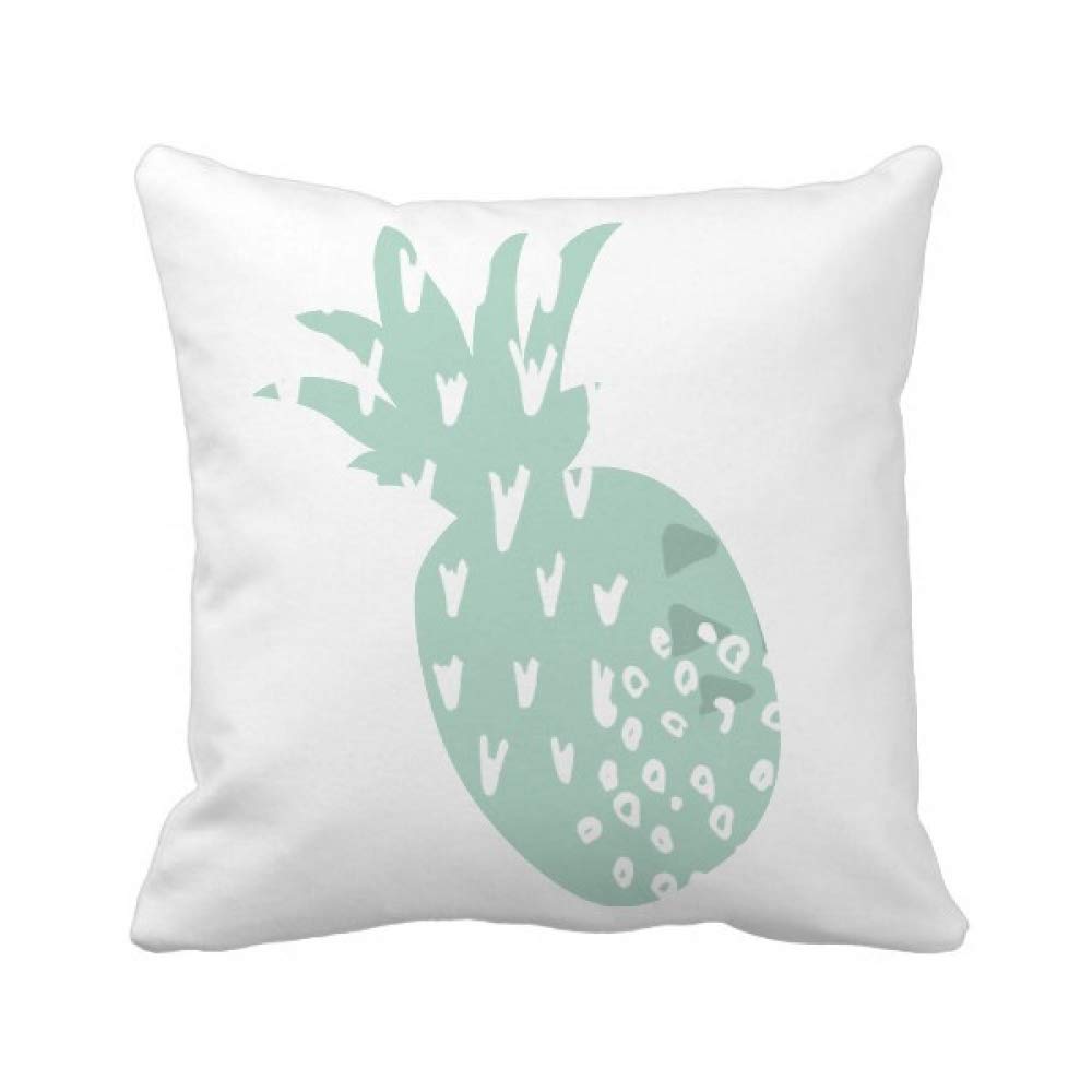 Housse de coussin motif ananas vert abstrait idéal sur un canapé scandinave