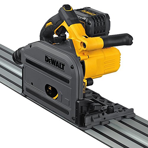 DEWALT FLEXVOLT 60V MAX Circular Saw, 6-1/2-Inch, Cordless TrackSaw Kit (DCS520T1)