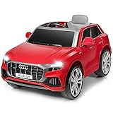 【Perfektes Kindergeschenk】Dieses Auto hat MP3-, USB- und TF-Schnittstellen zum Anschluss externer Geräte. Mit der einprogrammierten Geschichten- und Musikfunktion werden die Kinder beim Fahren zusätzlich unterhalten. Das coole Auto ist das perfekte Geschenk für Kinder im Alter von 37-96 Monaten.
