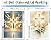 KUFWKEY 2 Pack Religious Cross Diamond Art Kits for Adults, Jesus Christ Cross 5D Diamond Painting Kit for Beginners, DIY Full Round Diamond Art Painting,Gem Art and Craft Kits,Wall Decor 12x 16 Inch