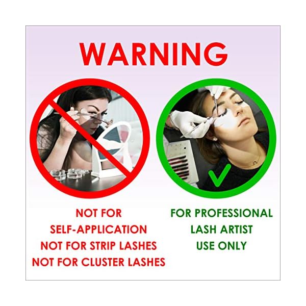 Sensitive-Eyelash-Extension-Glue-Stacy-Lash-017floz5ml-Low-Fume-5-Sec-Drying-timeRetention-5-WeeksProfessional-Use-Only-Black-Adhesive-for-Individual-Semi-Permanent-Eyelash-Extensions Sensitive Eyelash Extension Glue Stacy Lash 0.17fl.oz/5ml / 5-6 Sec Drying time/Retention â 4-5 Weeks/Black Adhesive/Professional Supplies