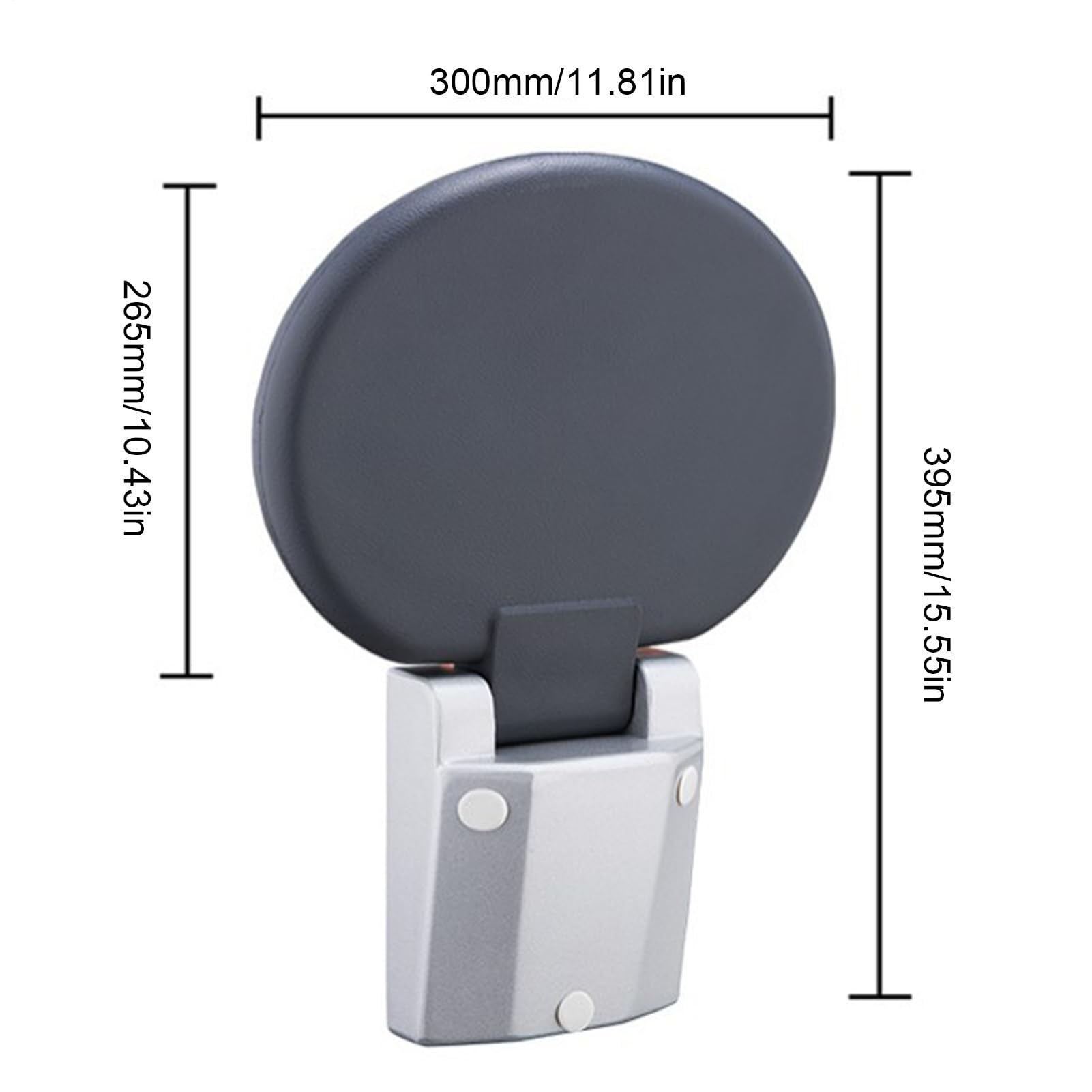 Asiento De Ducha Plegable De Pared Asiento De Ducha Plegable Antideslizante | Silla Resistente Ergonómica Que Ahorra Espacio Para Personas Mayores En Interiores Pequeños