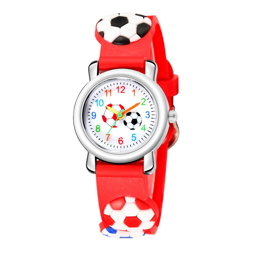 Kinderuhren, Kinderarmbanduhr 3D Cartoon Kinderuhren Einfach