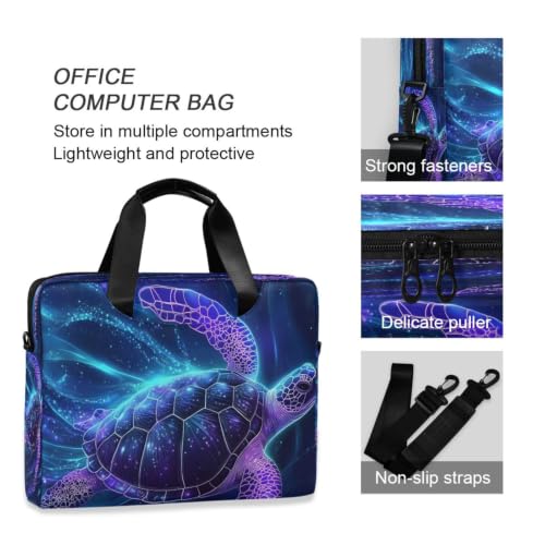 Bolsa de portátil acolchada contra impactos con estampado de mariposa 6