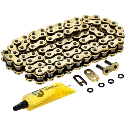 NICHE Gold 420 X-Ring Chain 76 Links with Connecting Master Link